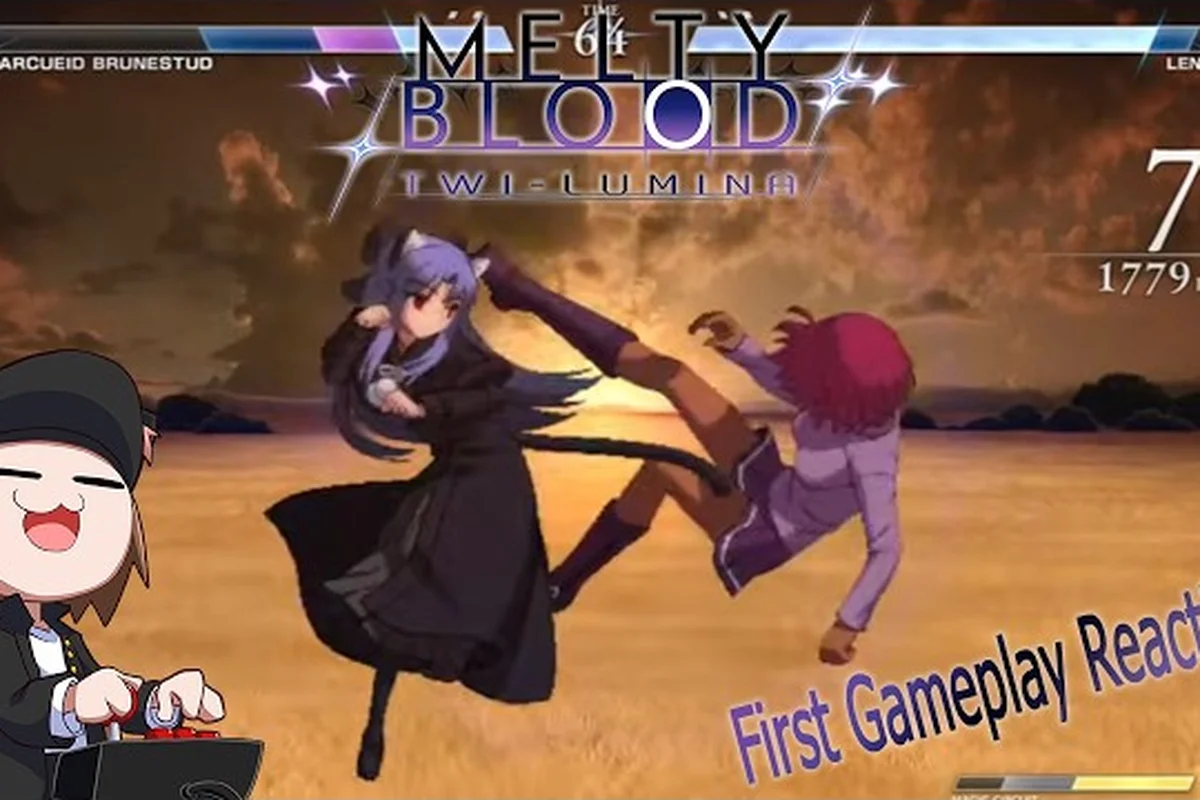 Melty Blood: Twi-Lumina Juggle System: Air Decay, OTG, and Stun
